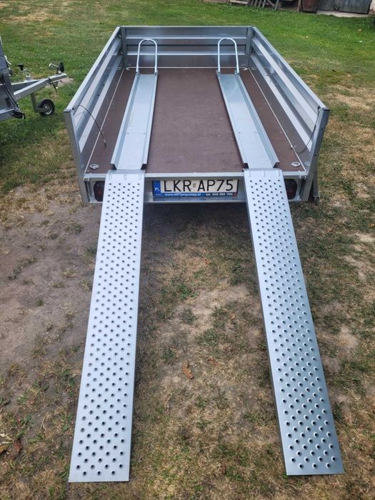 Wypożyczalnia, wynajem przyczepki/platformy*/pod motocykle*,DMC 750 Kg