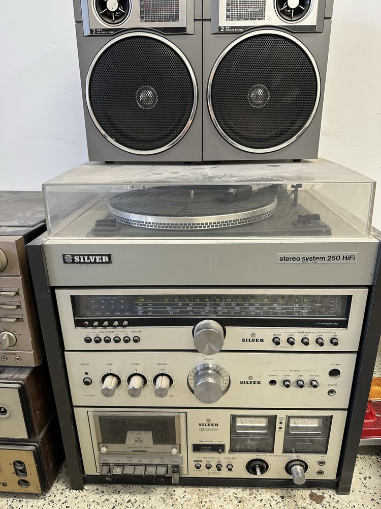 Unitra Kleopatra! Universum! Silver HiFi! Elin 8035! Sprzęt audio PRL
