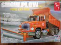 AMT 1178 - Ford LNT-8000 Snow Plow - 1/25 - Model do sklejania