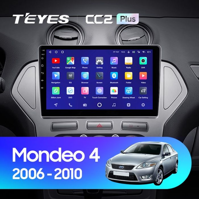 Штатная магнитола Teyes CC2L+ Ford mondeo 4 android 2006-2010