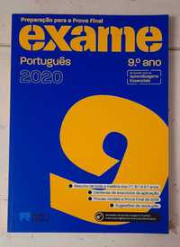 Manual escolar "Preparar a prova final, exame - Português 9ºano 2020"
