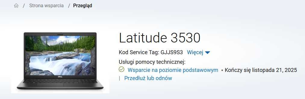 Dell Latitude 3530 i5 1235U/16RAM/512GB/Win11Pro 15.6 + gadżety HIT!!!