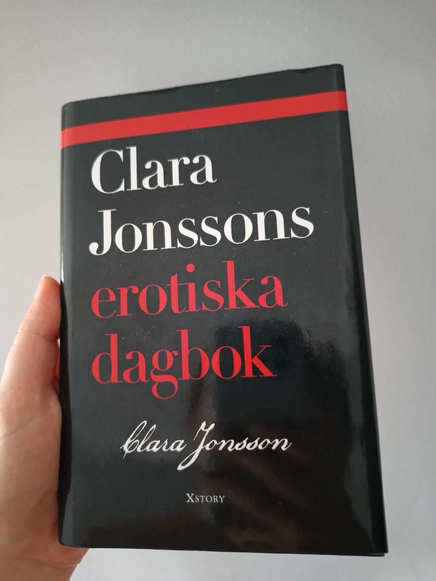 Książka w języku szwedzkim: Clara Jonssons erotiska dagbok