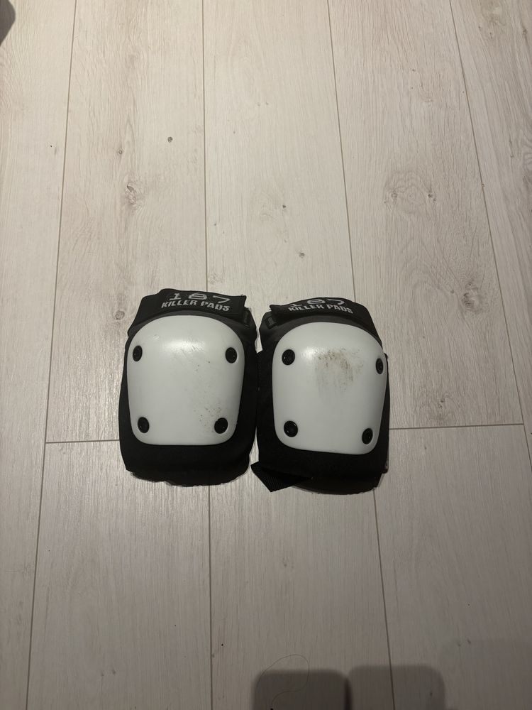Ochraniacze Killer pads biale na hulajnoge