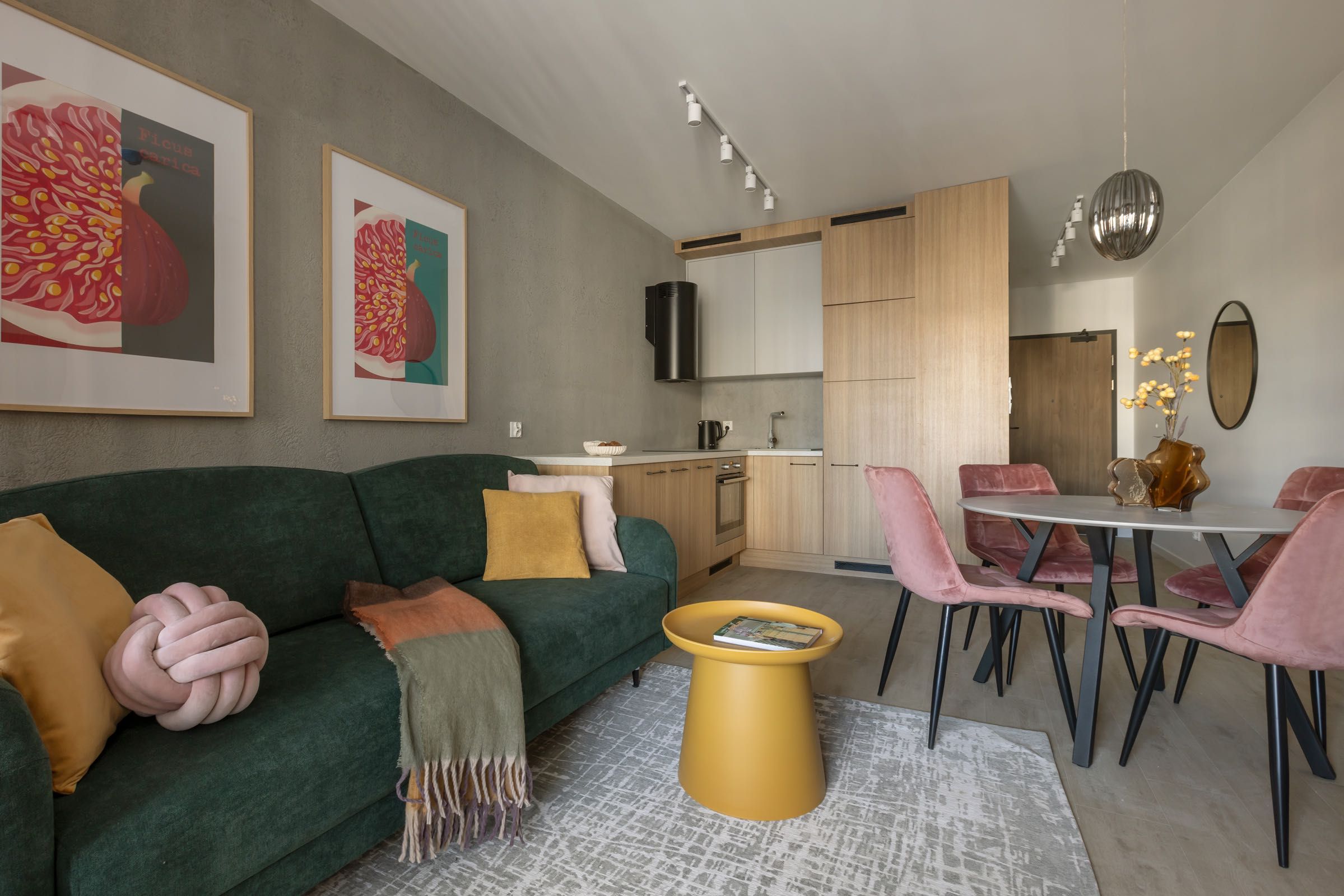 Apartament Śląska Ażurowe – nowoczesne, komfortowe studio dla czwórki