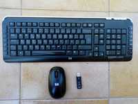 Teclado + Rato HP sem fios