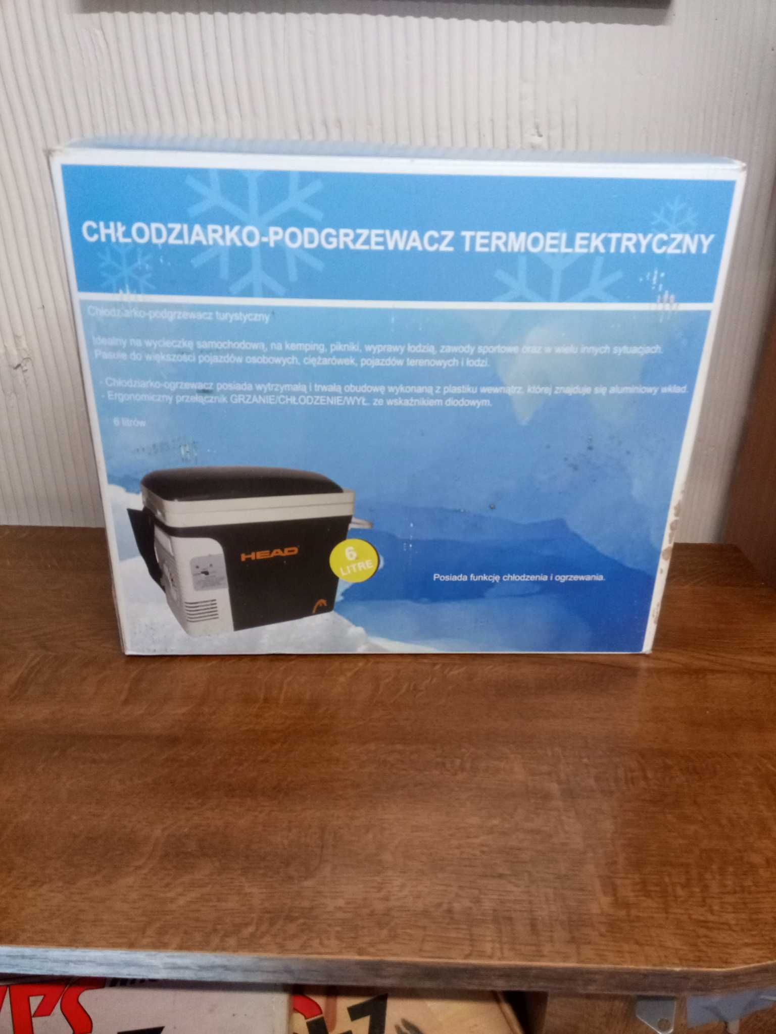 Chłodziarko - podgrzewacz termoelektryczny Head 6l lodówka turystyczna