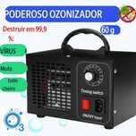 Ozonizador profissional TURBO OZON-60 para desinfecção