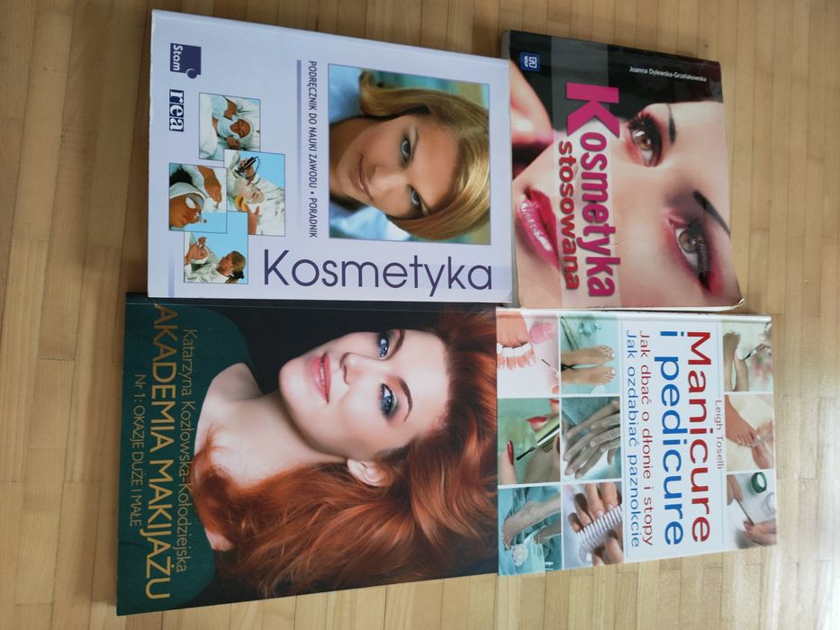 4+1 gratis książki do nauki zawodu: Kosmetyka stosowana