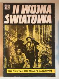 II wojna światowa "Od Sycylii do Monte Cassino" 1986 r. KAW