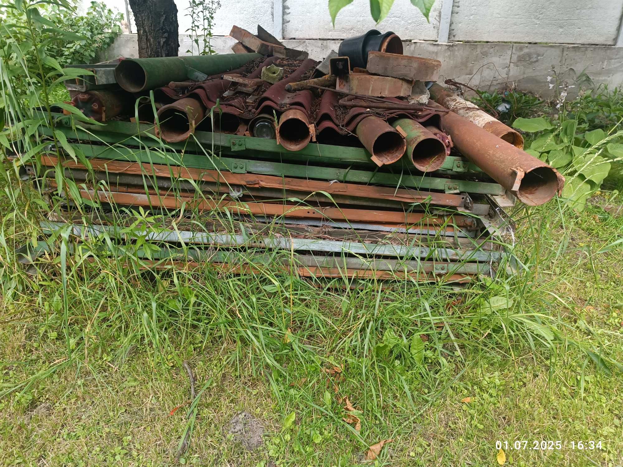 бу паркан металевий, секціями