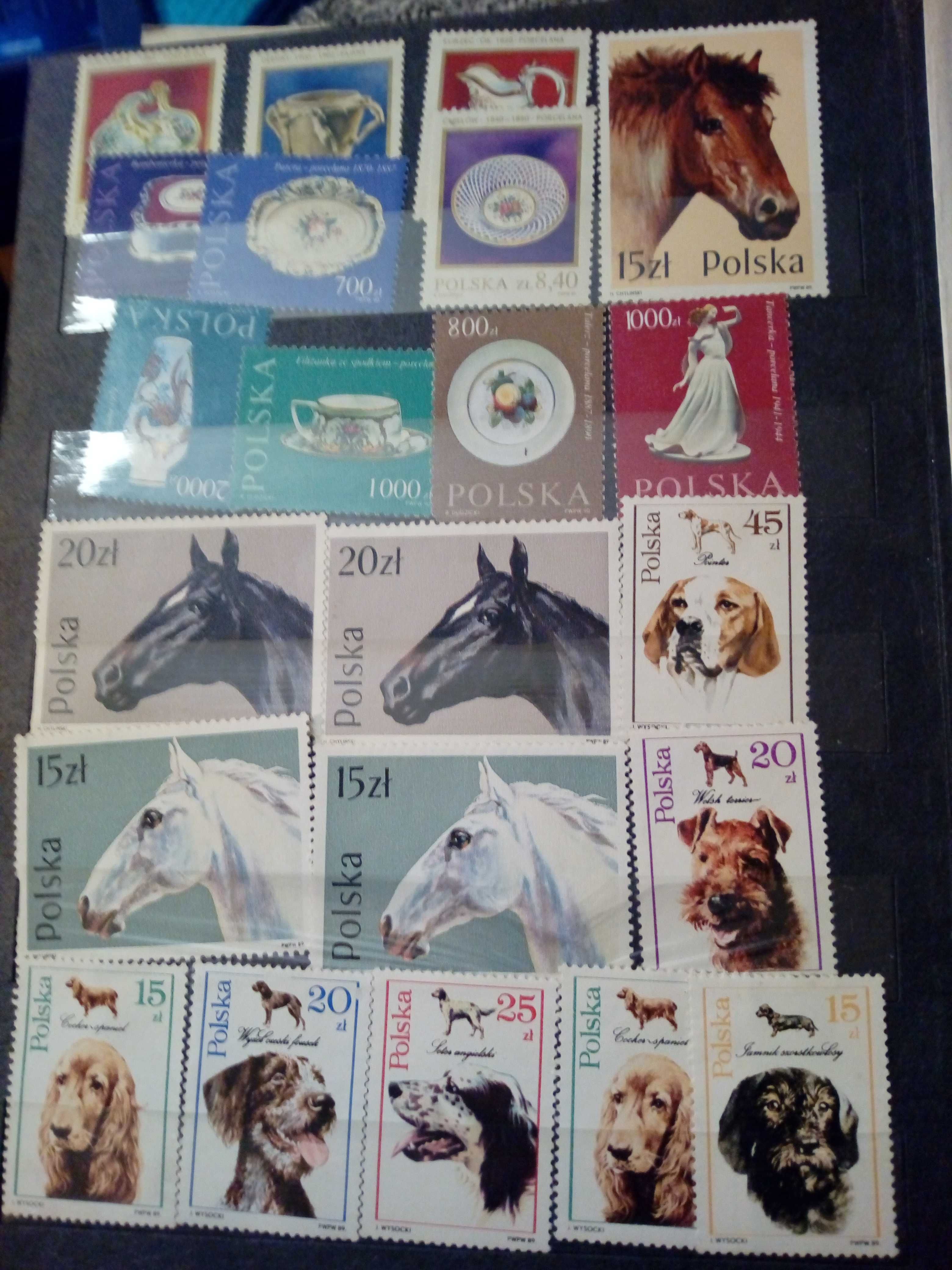Znaczki pocztowe -kolekcie tematyczne