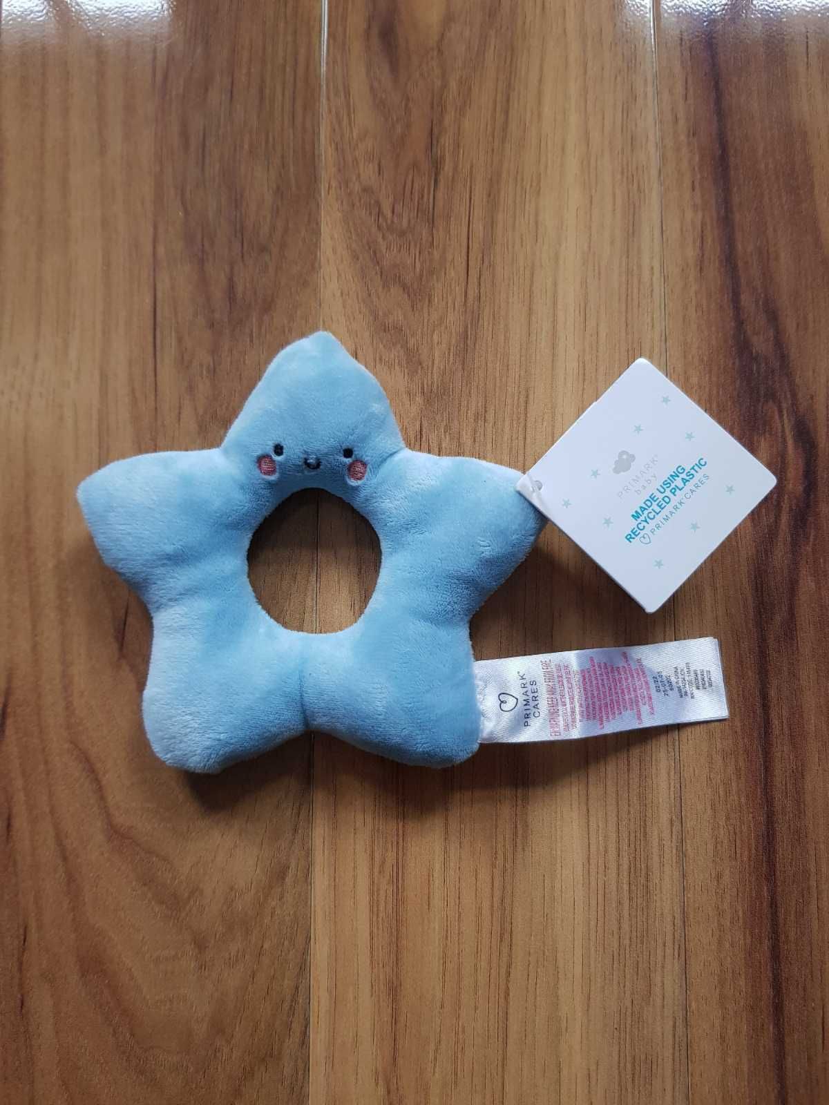 urocza gwiazdka grzechotka pluszowa Primark Baby nowa z metką