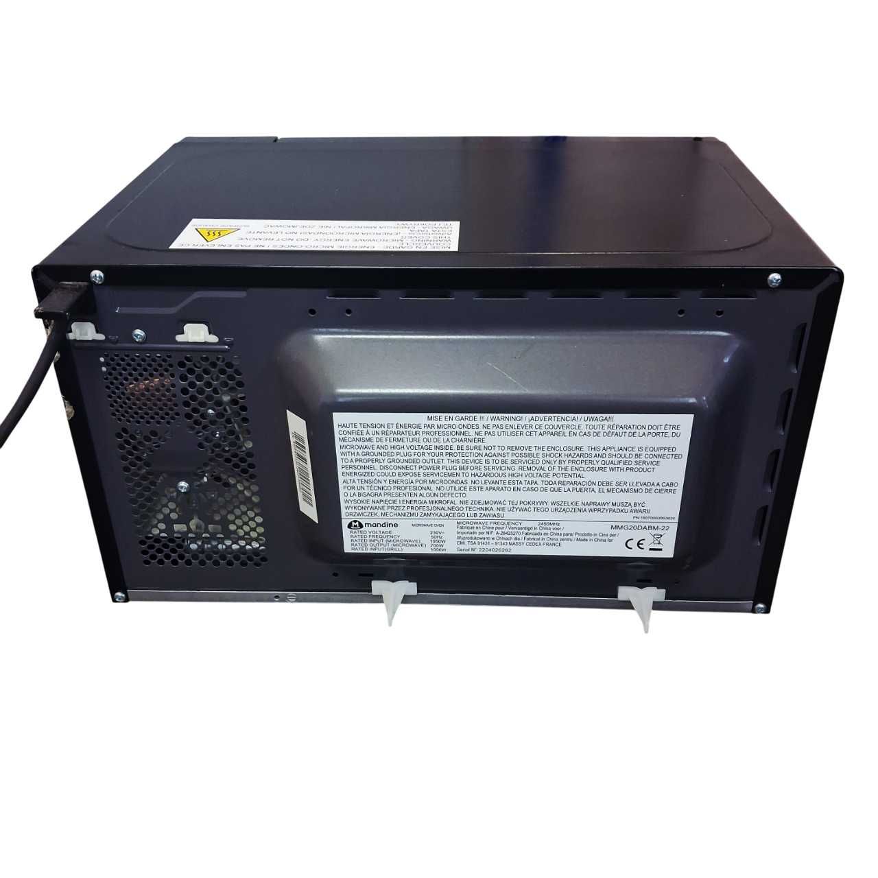 Mikrofalówka Mandine z Funkcją Grilla 20L 700/1000W MMG20DABM-22