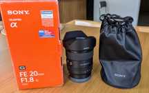 Sony FE 20 mm 1.8 G