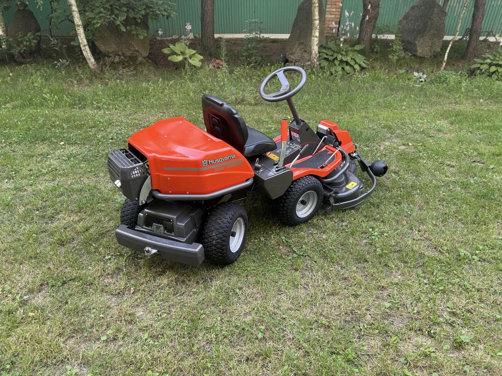 Kosiarka traktorek Husqvarna Rider 155 AWD 4X4 mulczer pompa oleju