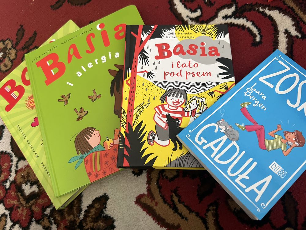 Basia i emocje, Basia i alergia, Basia i spacer z psem Zoska gaduła