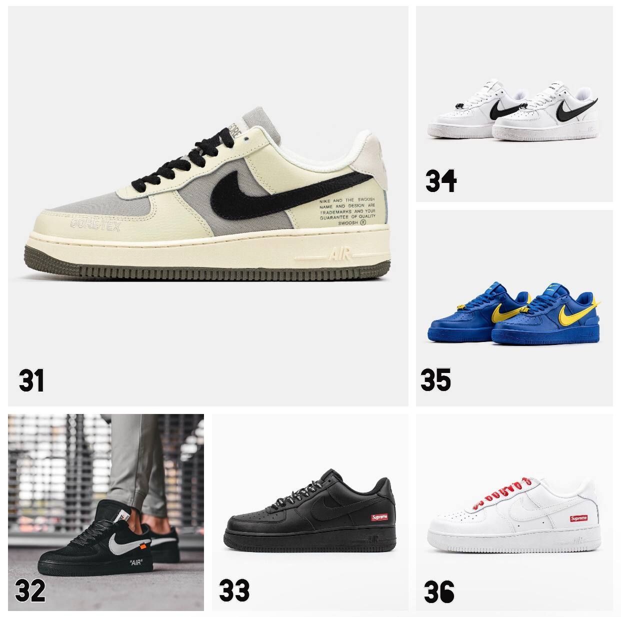 БЕЗ ПРЕДОПЛАТ ‼️ УСІ МОДЕЛІ ‼️ Nike Air Foce/Найк Айр Форс