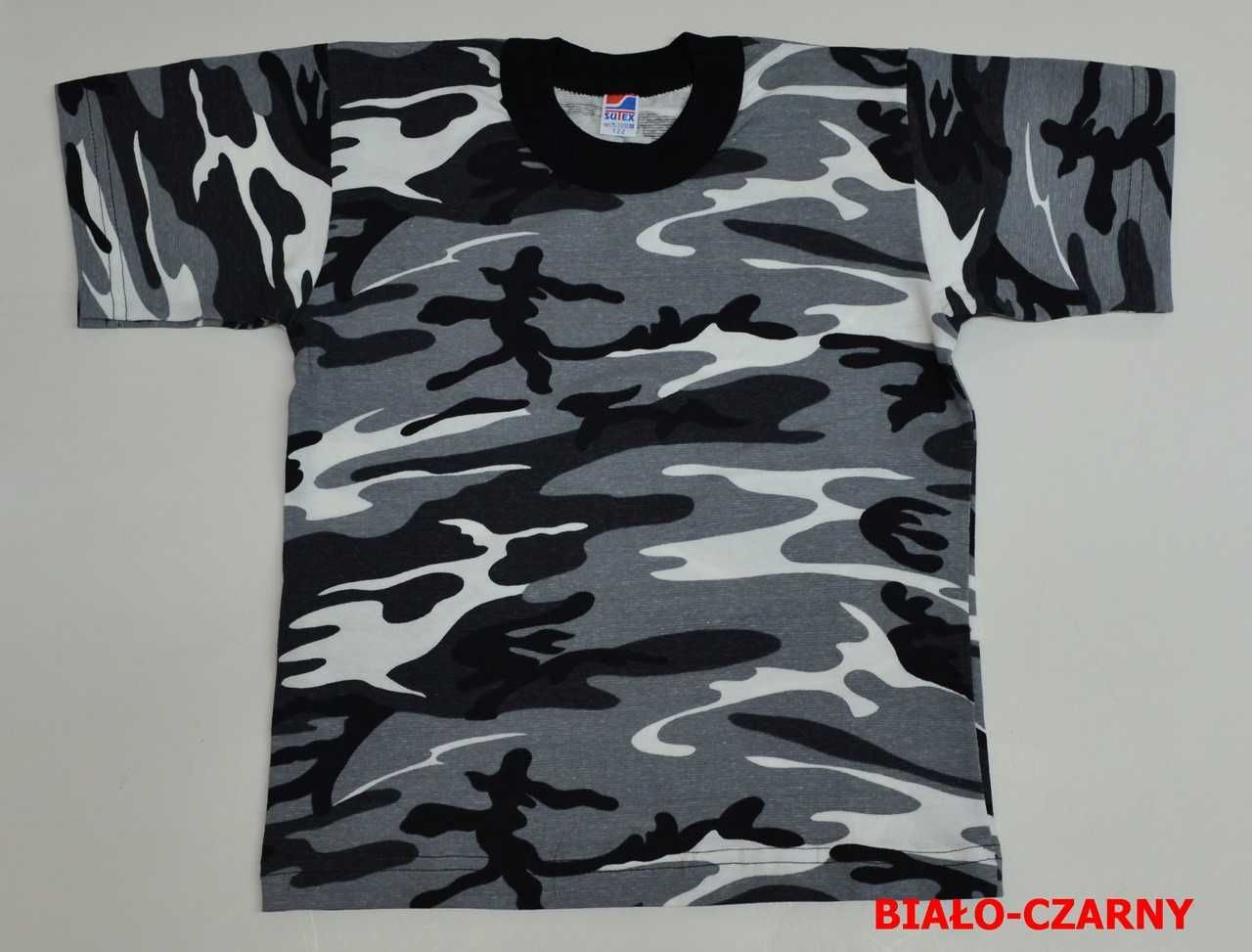 Bluzka t-shirt bawełniana moro roz.140