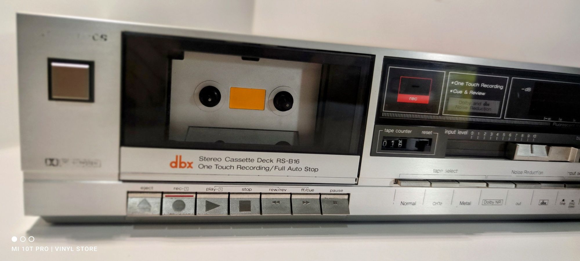 Technics RS-B16 Vintage Leitor Deck de Cassete Estéreo