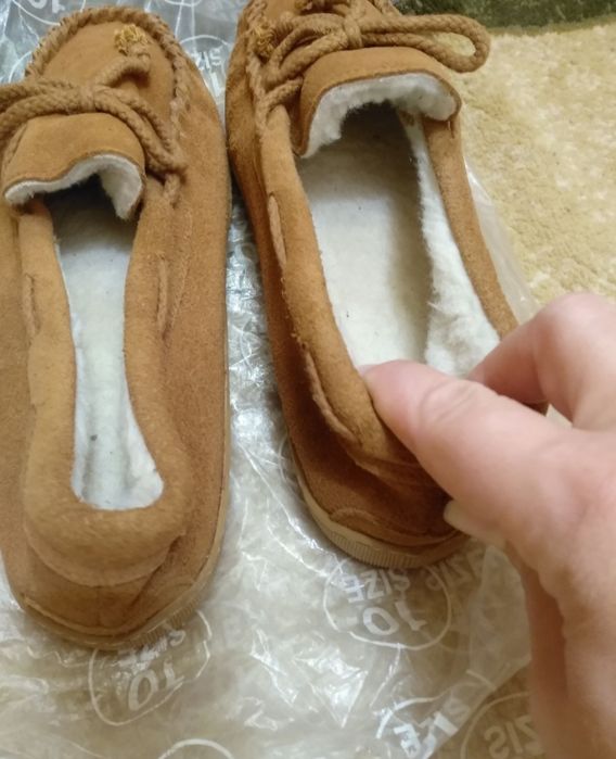 Мокасины мех-замш,  Вузовский