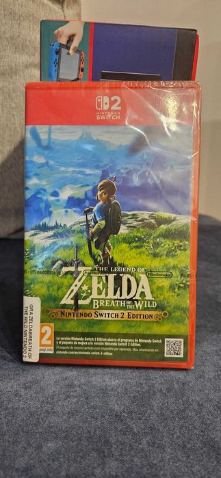 The legend of zelda breath of the wild switch 2 edition