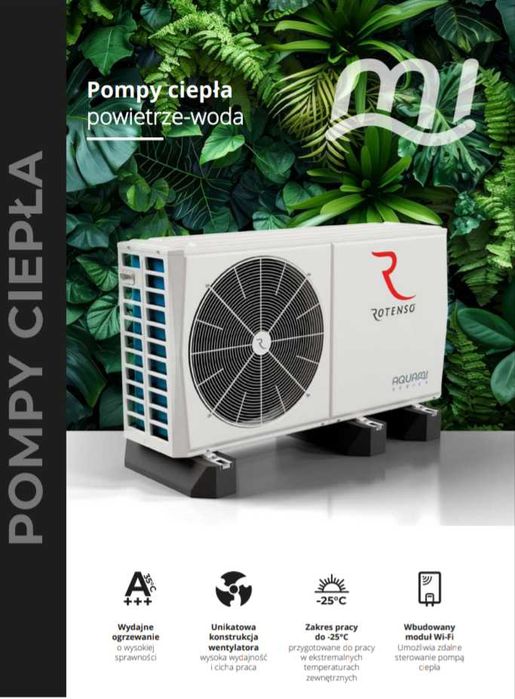 Kompletna kotłownia z montażem - Pompa ciepła ROTENSO AQUAMI 6KW