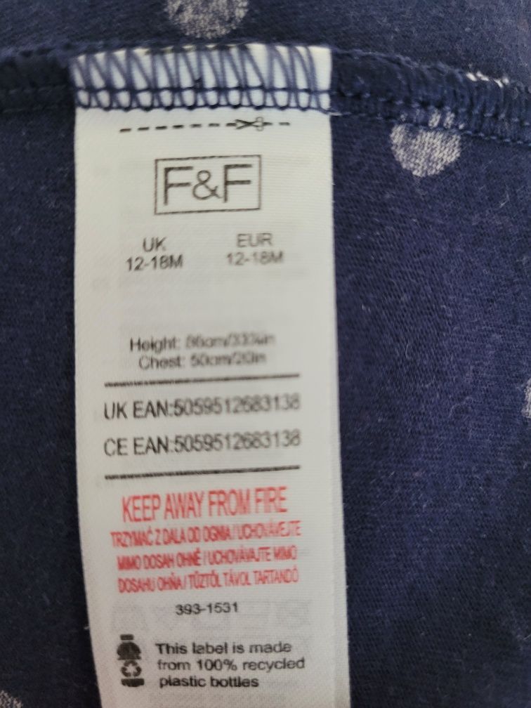 2 sukieneczki letnie h&m i f&f 86