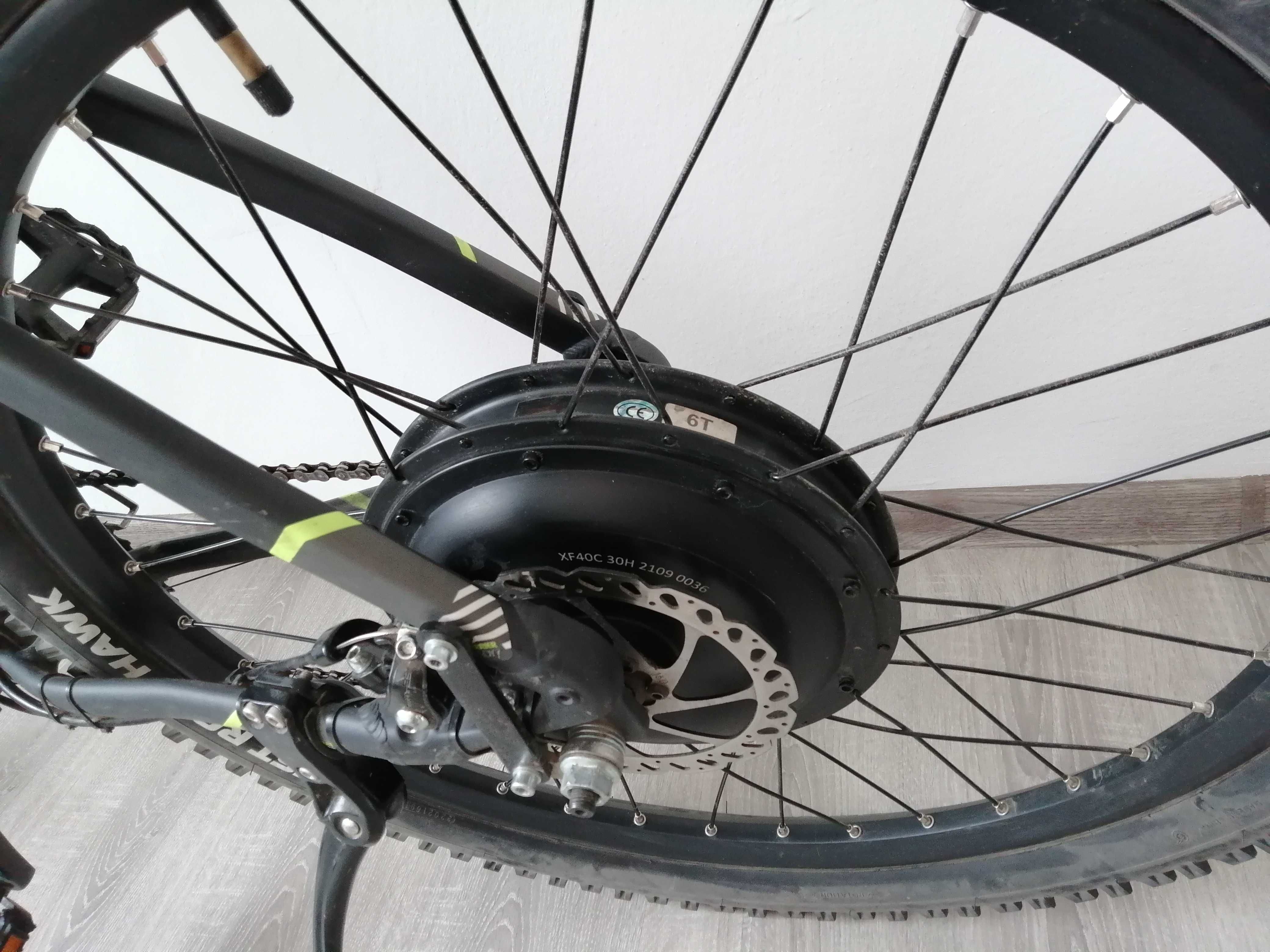 ebike Rockrider 520, 27,5 cala, mxus 30h 10x6 1500w