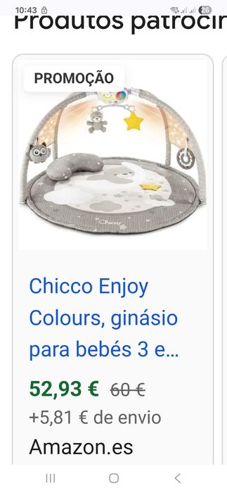 Ginasio/parque chicco