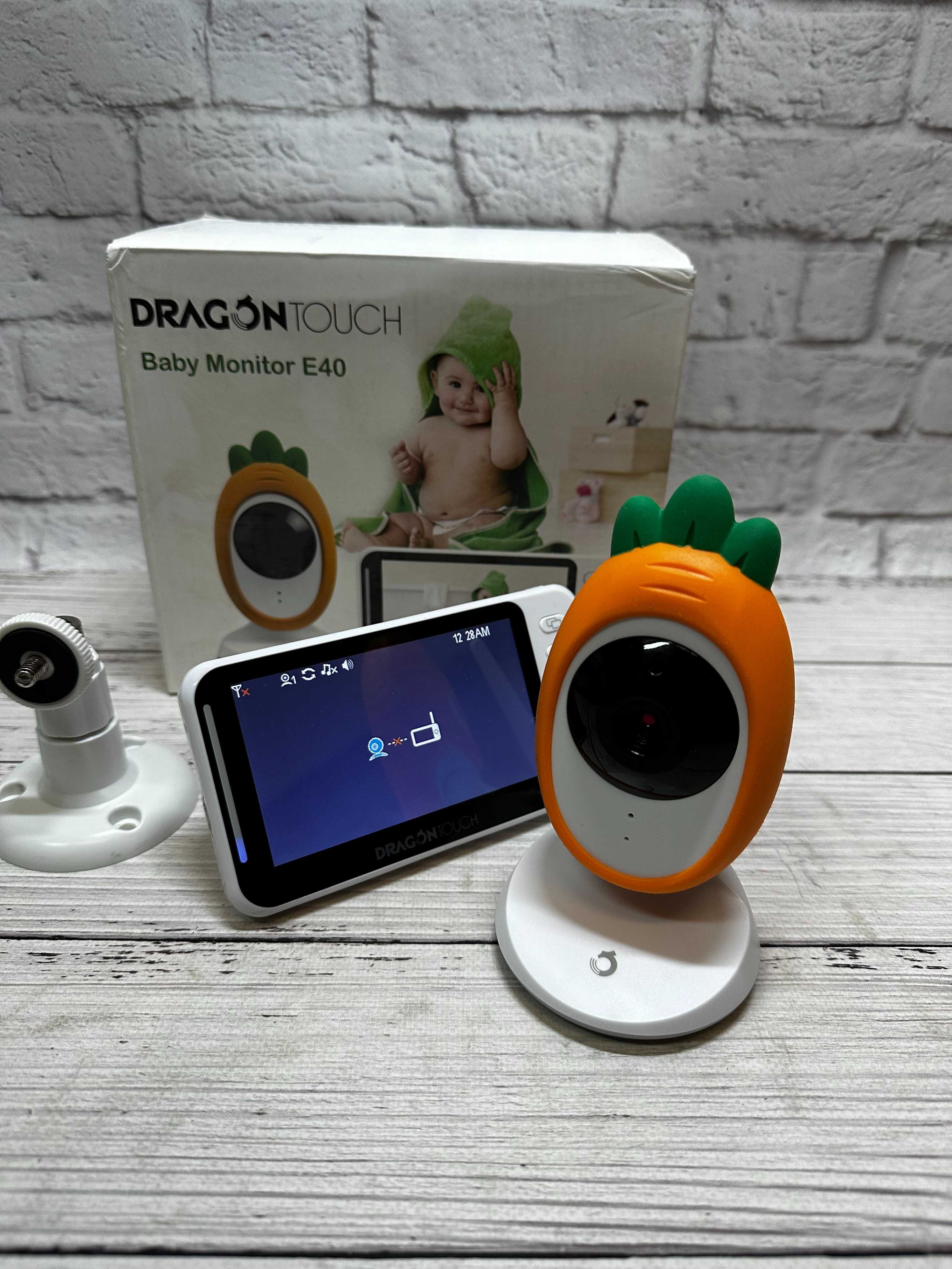 відеоняня dragon touch baby monitor e40 Великий екран!