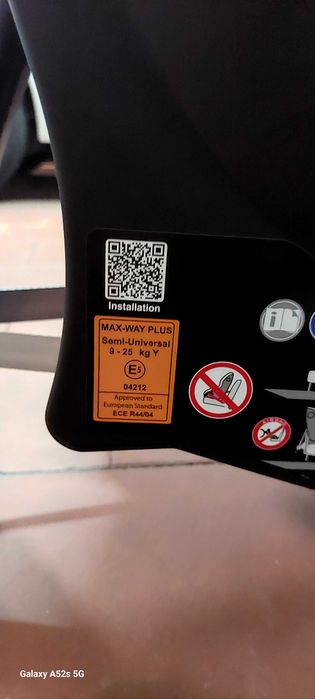 Cadeiras (2) Britax Römer Max Way Plus