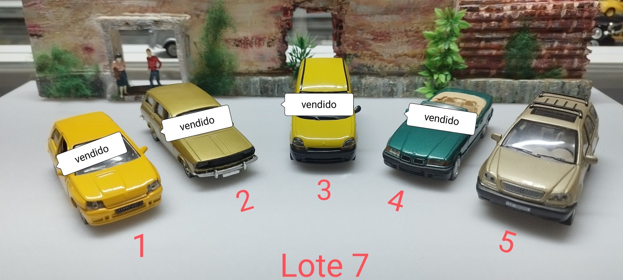 Lote de miniaturas 1:43