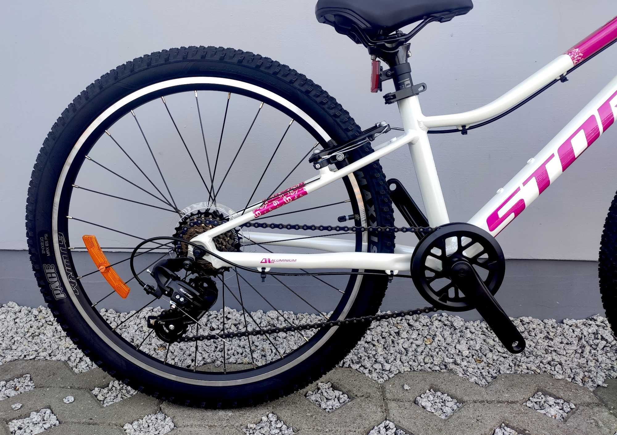 Rower Górski Młodzieżowy STORM BELLA Koła 24" Komunia