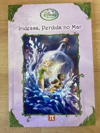Livro infantil da Disney Fairies- Iridessa Perdida no Mar