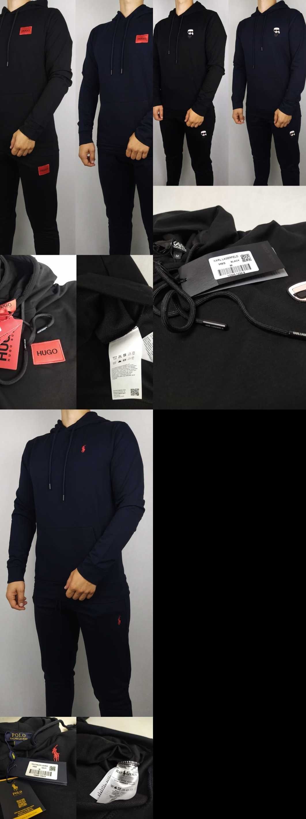 Komplety dresu męskie komplet dresu Hugo Boss Karl Lagerfeld