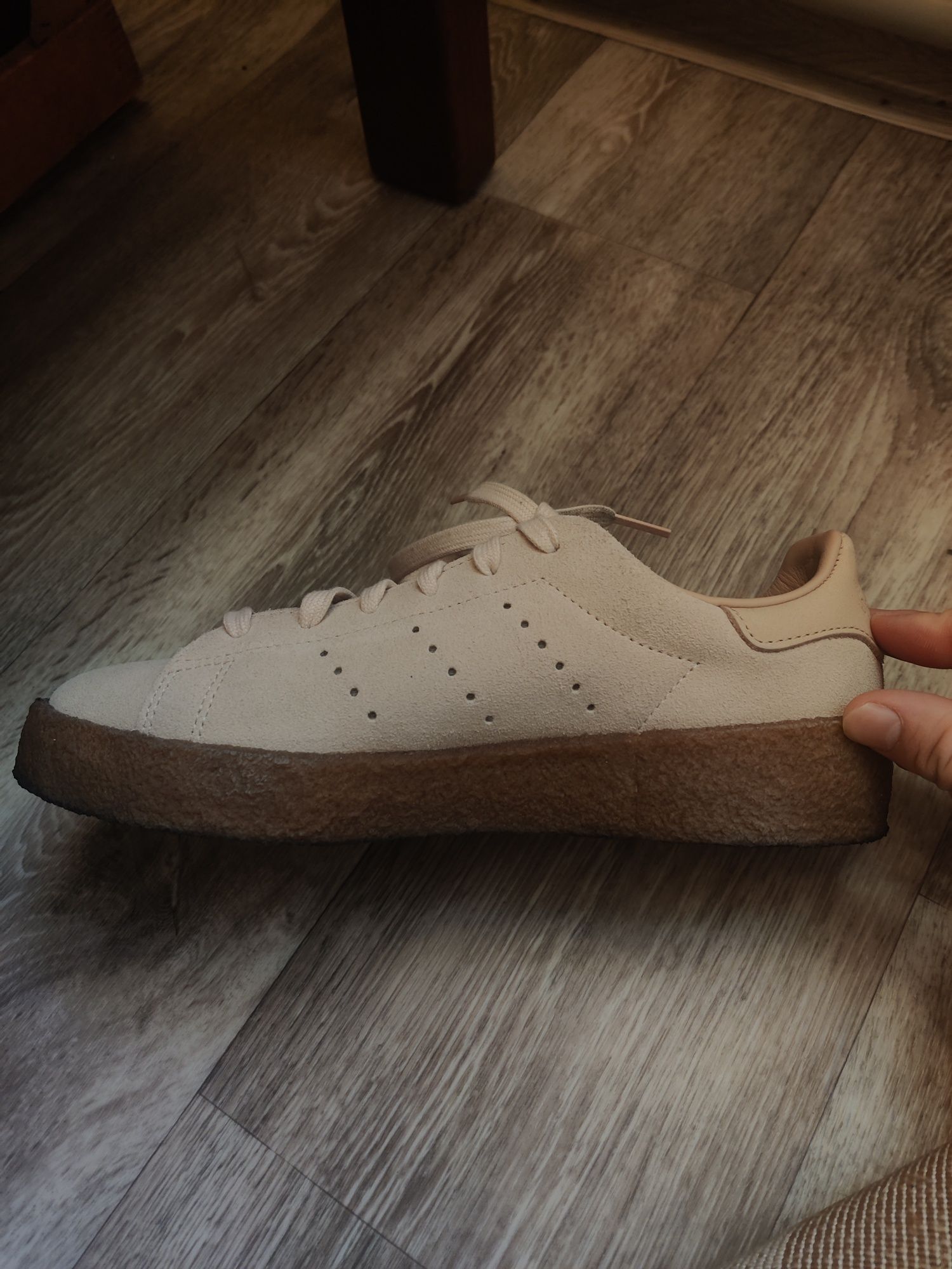 Adidas Stan Smith Crepe замш