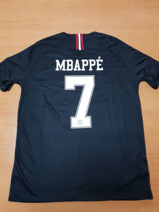 Camisola PSG Versão Champions League Jordan Neymar e Mbappé