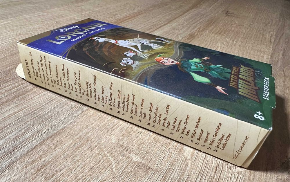 Karty Disney LORCANA - zestaw startowy, nowy, oryginalny, nieotwarty