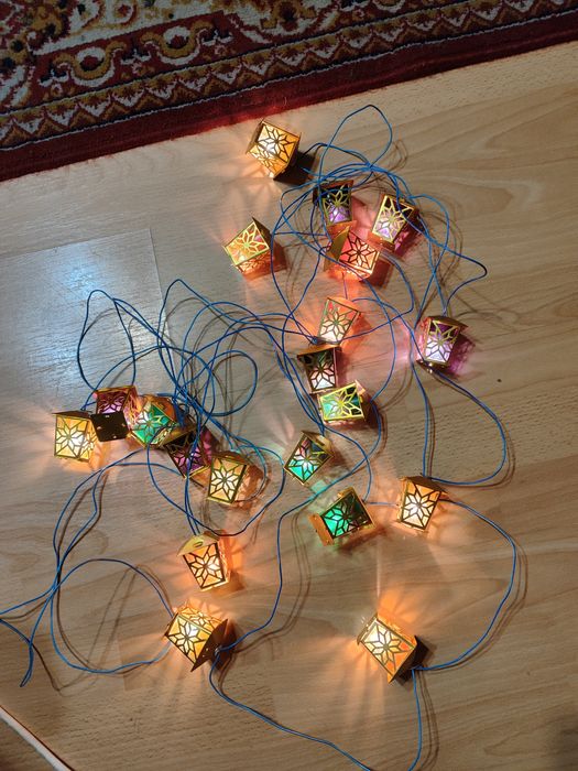 Lampki choinkowe prl
