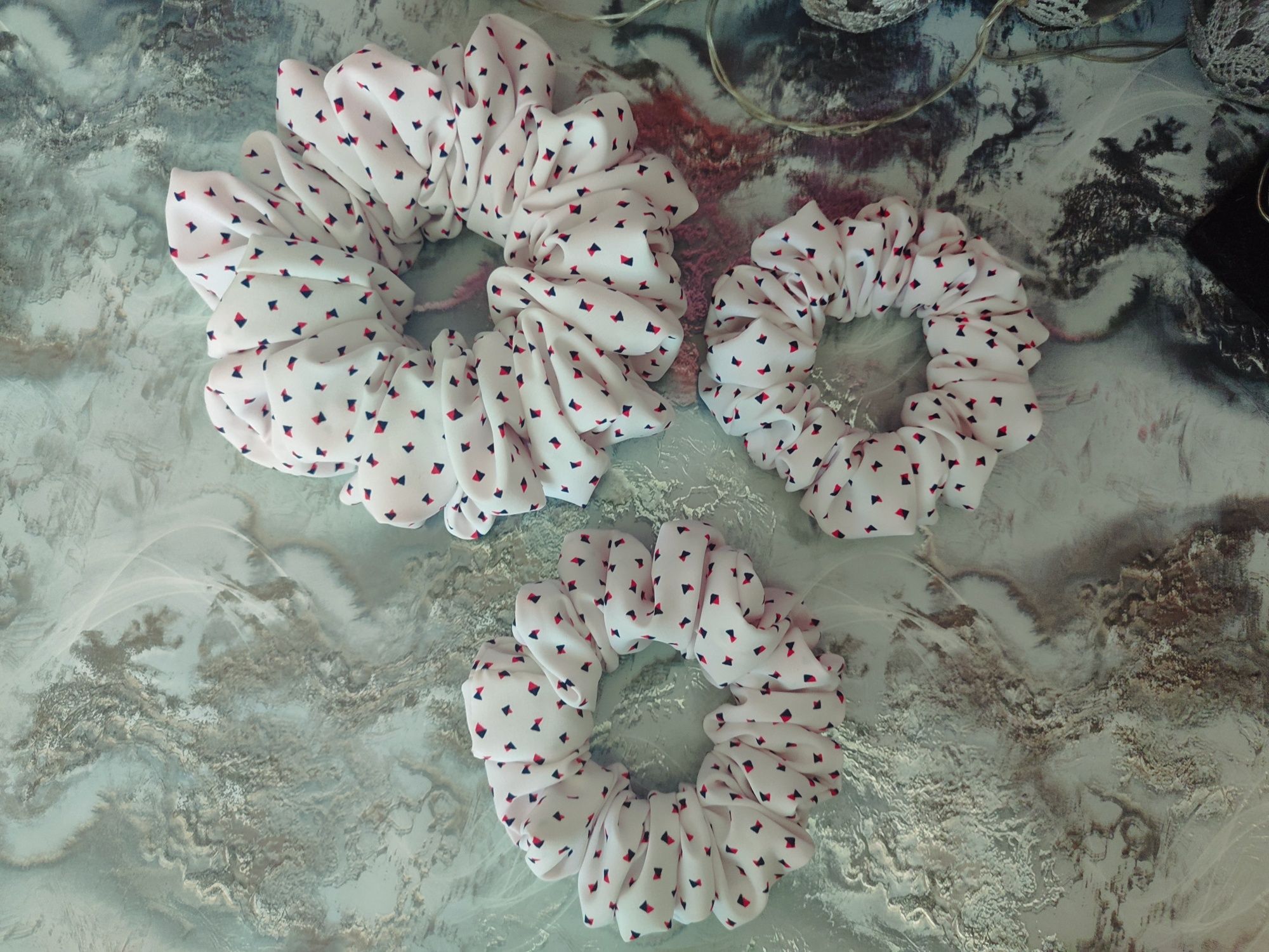 Scrunchie do włosów rozm M Silk