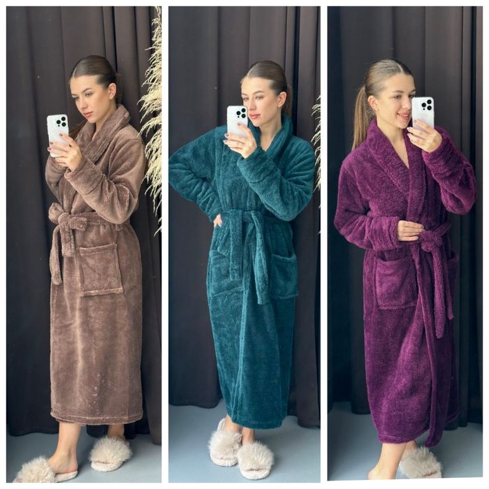 Жiночi теплi халатики