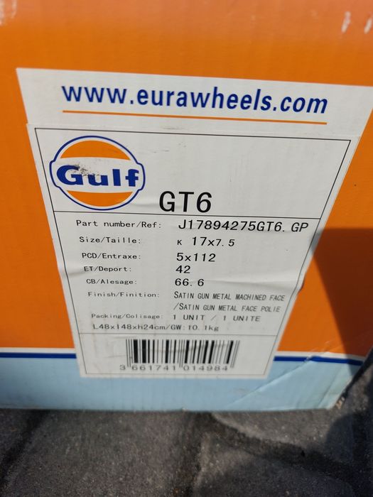 Felga GULF Nowa r17 5x112 ET42  Audi Volkswagen