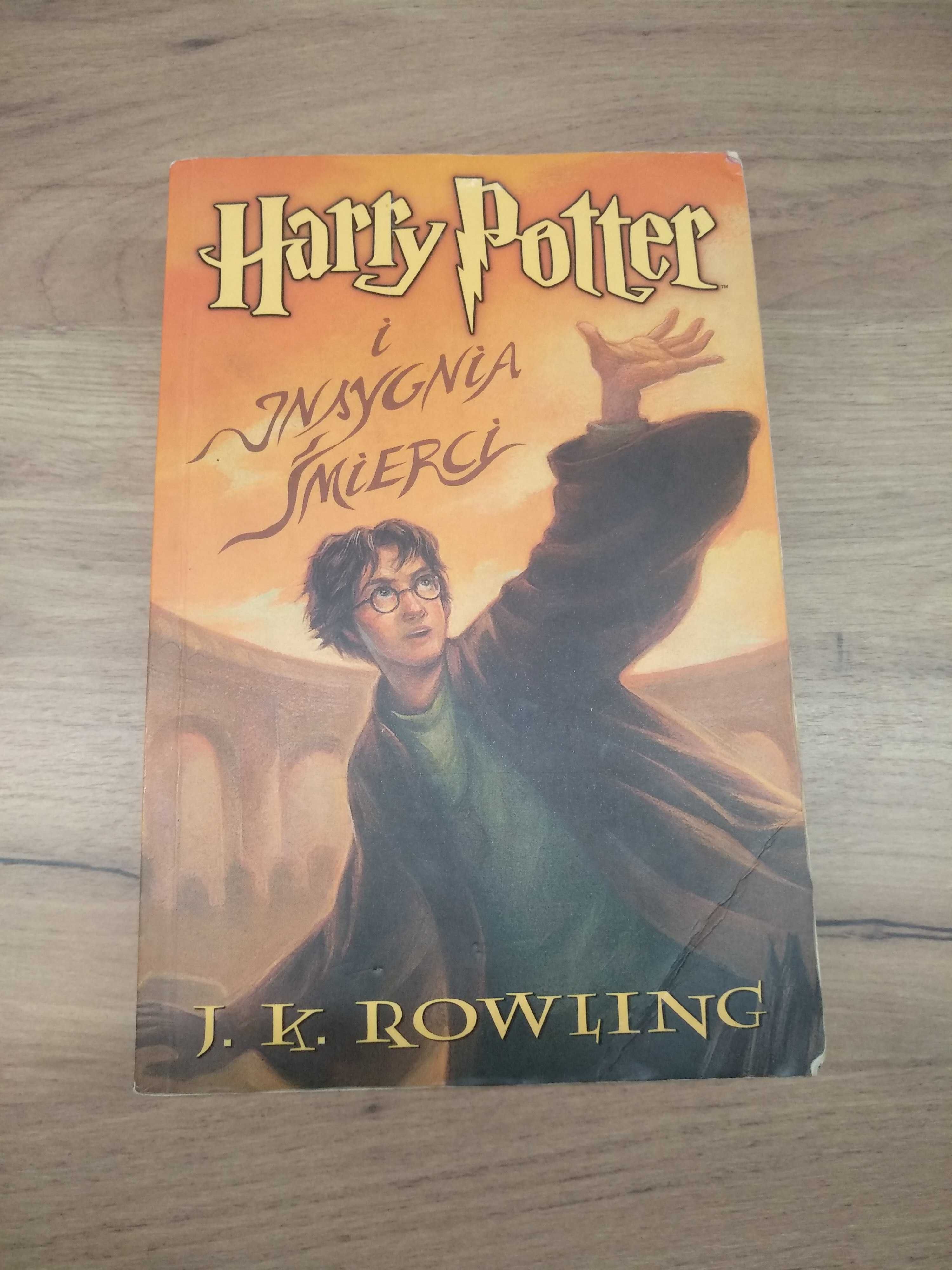 Harry Potter i Insygnia Śmierci stare wydanie pierwsze