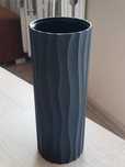 Wazon plastikowy nietłukący na kwiaty wys.25cm