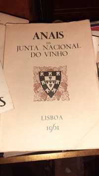 Livros antigos vinho vinificação caldas arsenicais junta nacional