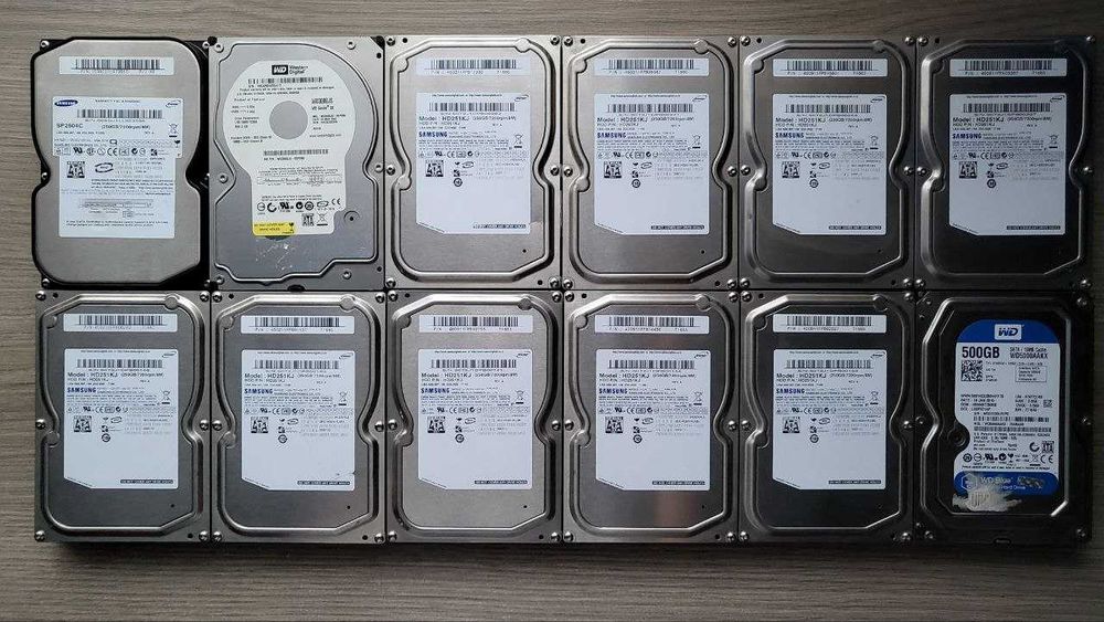 HDD Жорсткі диски 3.5" 160GB, 250GB, 500GB