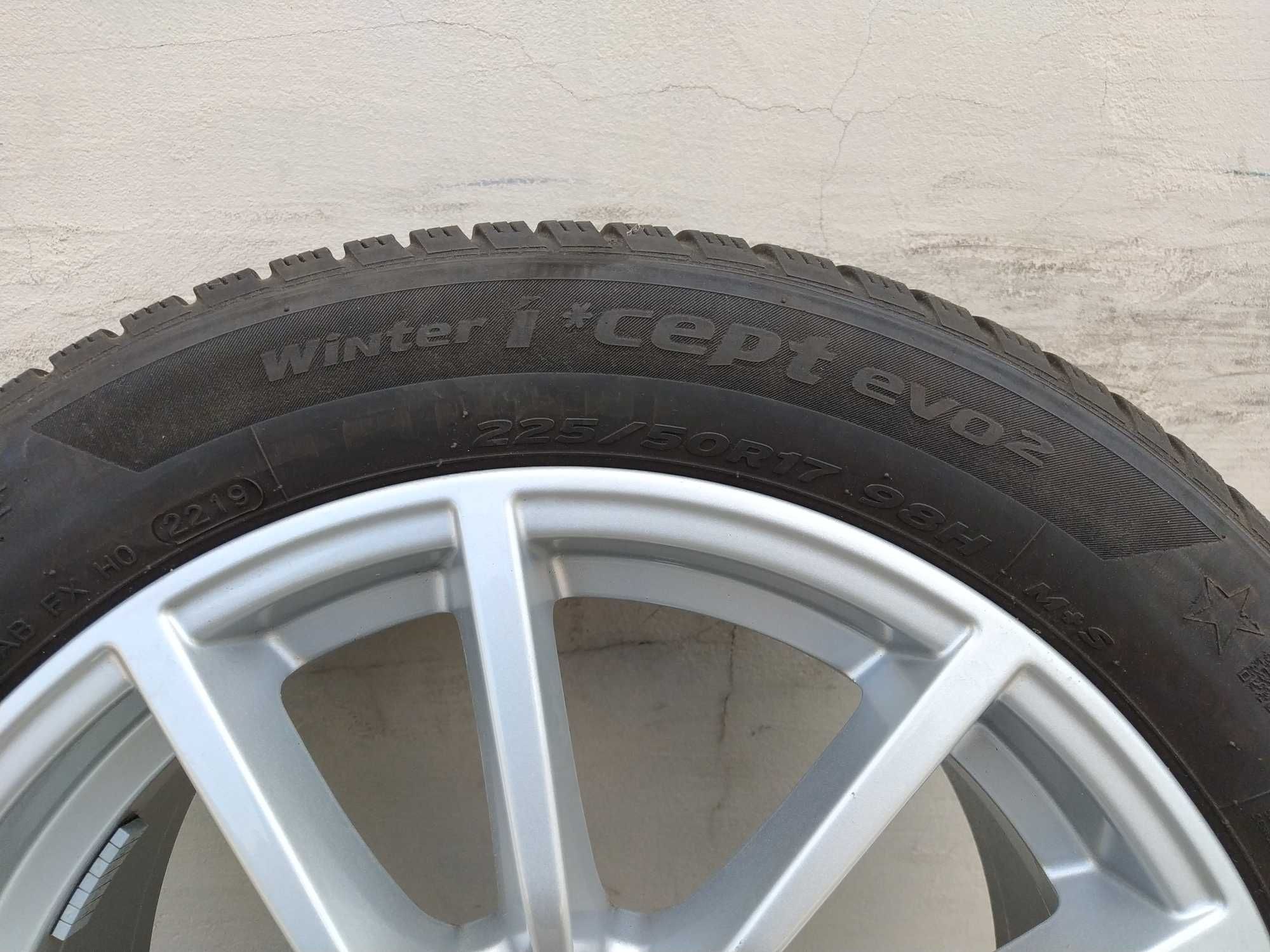 Koła alu 17 BMW G20 G21 5x112, 225/50R17 Hankook, 2019 rok