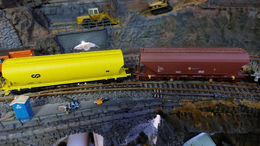 Vagões CP e Renfe Comboios eléctricos  miniatura H0