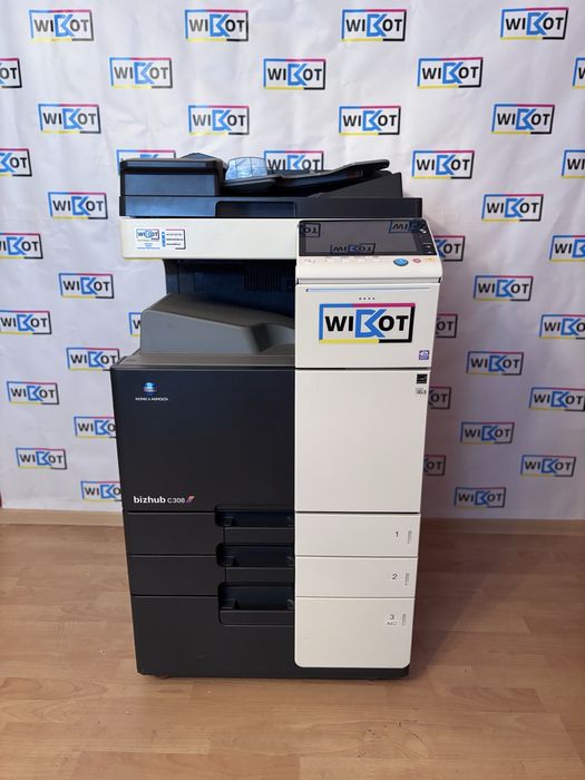 Kserokopiarka Konica Minolta c308, Gwarancja + Gratis